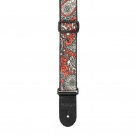 Ģitāras siksna Stagg SWO-PSLY 1 RED