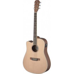 Acoustic-electric guitar James Neligan ASY-DCE LH (left-hand)