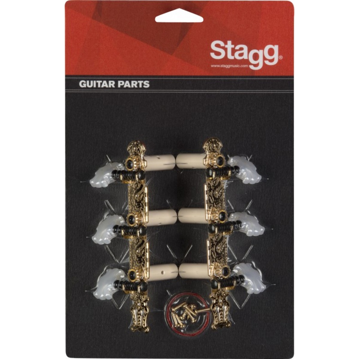 Stīgu novilcēji spriegotāji 3+3 Stagg KG360