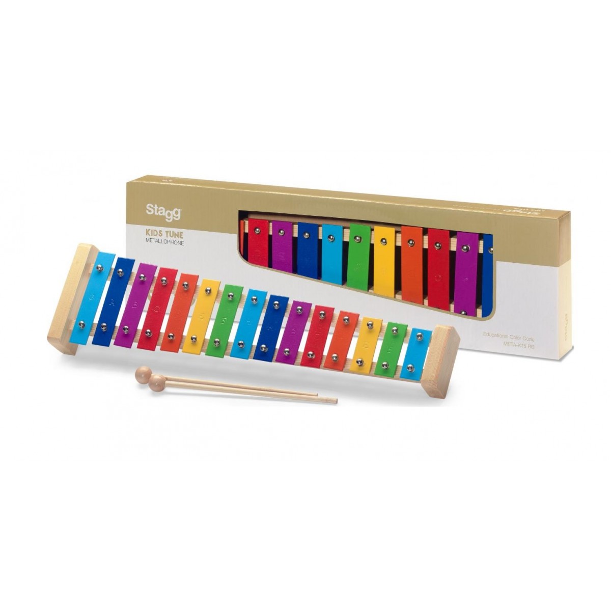 Metalofons Stagg META-K15 RB