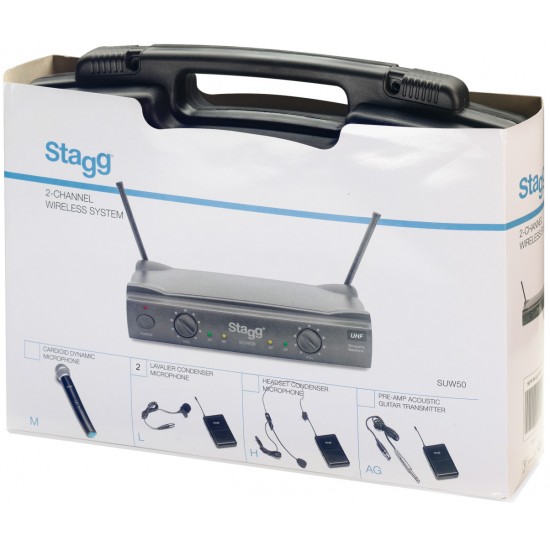 Headset wireless system Stagg SUW 50 MM FH EU