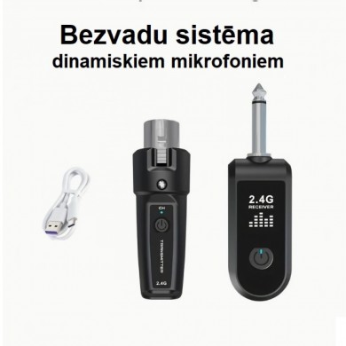 Wireless system for dynamic microphones SUW MIC 1(rent)