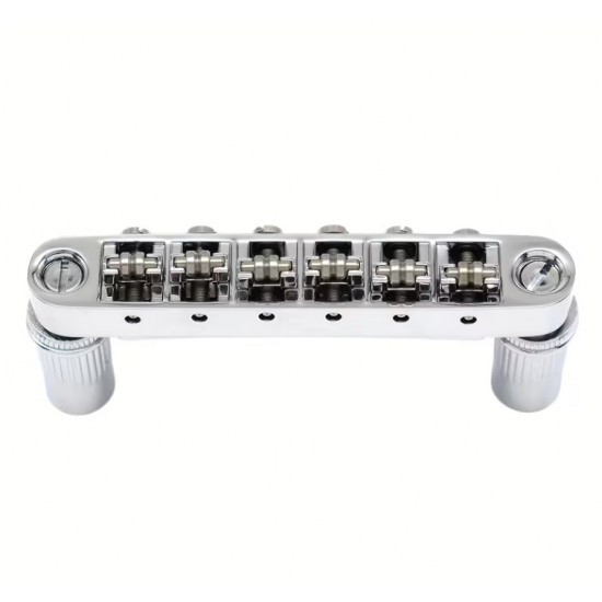 Elektriskās ģitāras rullīšu tiltiņš Tune-o-matic bridge SP-BRLP-ROLL 