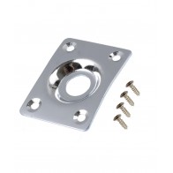 Ligzdas plāksne ar skrūvem stīgu instrumentiem Jack Plate F47 CR
