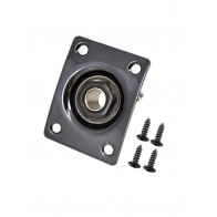 Ligzdas plāksne ar skrūvem stīgu instrumentiem Jack Plate F47 jack BK