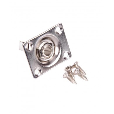 Ligzdas plāksne ar skrūvem stīgu instrumentiem Jack Plate F47 jack CR