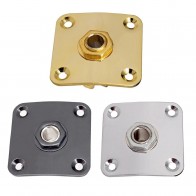 Ligzdas plāksne 35x35 ar skrūvem stīgu instrumentiem Jack Plate F49 jack CR