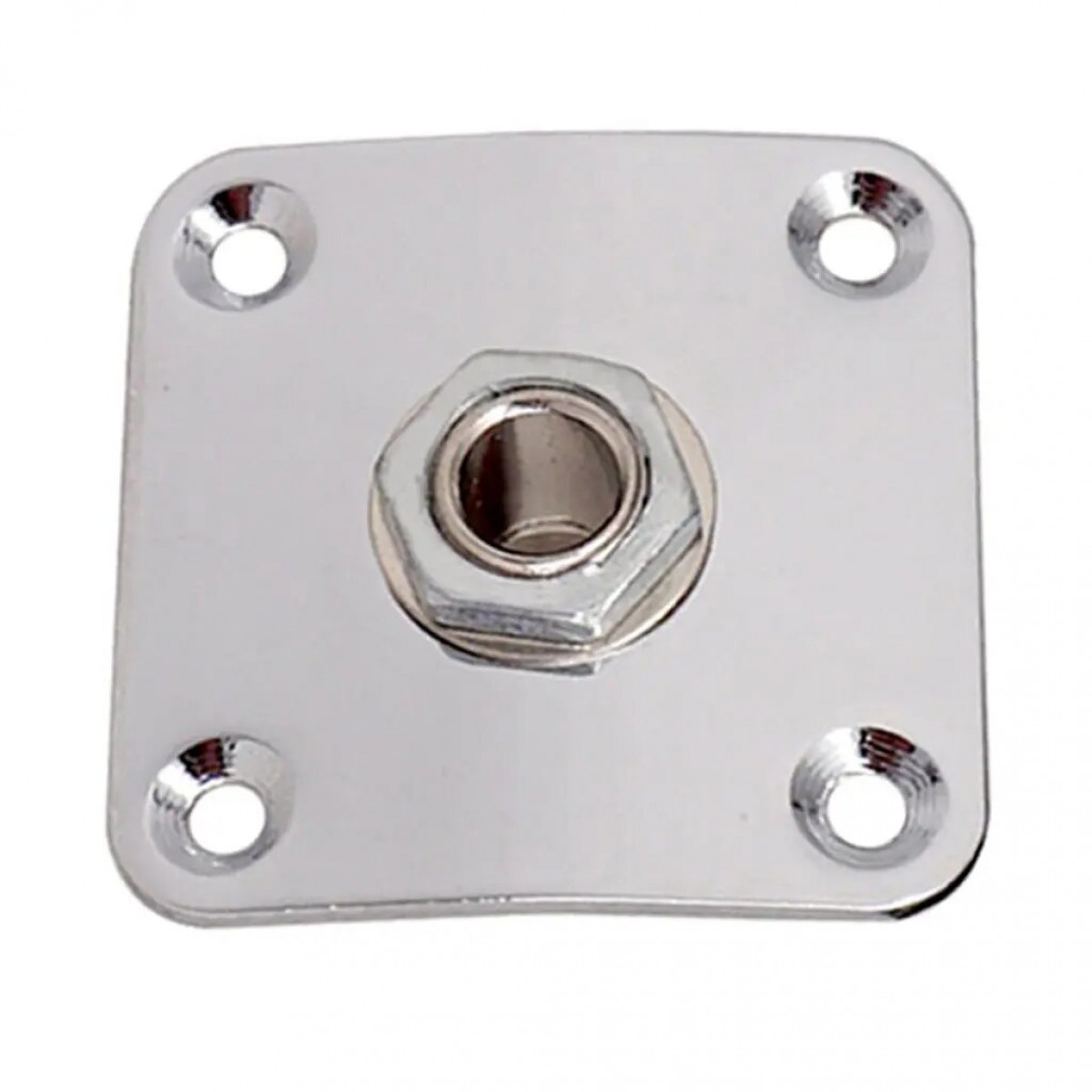 Ligzdas plāksne 35x35 ar skrūvem stīgu instrumentiem Jack Plate F49 jack CR