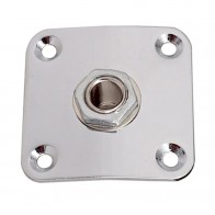 Ligzdas plāksne 35x35 ar skrūvem stīgu instrumentiem Jack Plate F49 jack CR