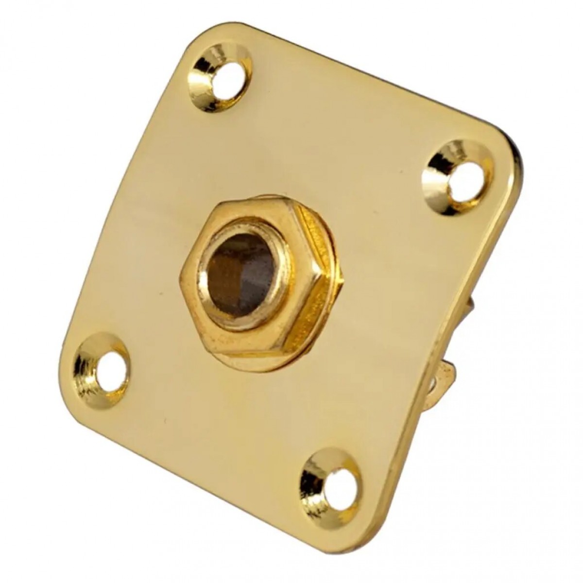 Ligzdas plāksne 35x35 ar skrūvem stīgu instrumentiem Jack Plate F49 jack GD