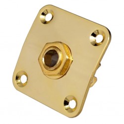 Ligzdas plāksne 35x35 ar skrūvem stīgu instrumentiem Jack Plate F49 jack GD