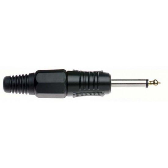 Plug jack mono/m 1/4" Stagg 002BKH