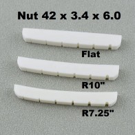 Augšējais slieksnis elektriskajai ģitārai 42mm SP-NTEL-42R10 bone