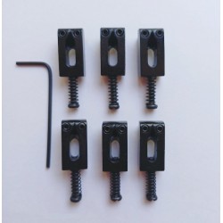 Ģitāras bridge saddle F64 BK