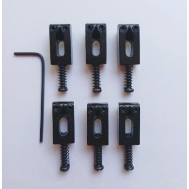 Ģitāras bridge saddle F64 BK
