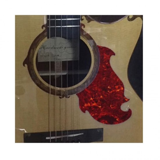 Pašlīmējoša ģitāras pickguard loksne 20*17 dekoratīvais aizsargelements PG-BK 