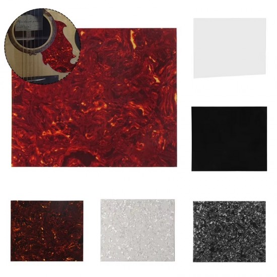 Pašlīmējoša ģitāras pickguard loksne 20*17 dekoratīvais aizsargelements PG-BKP