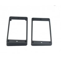 Pickup cover set BLACK curved