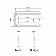 Pickup cover set BLACK flat