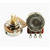 Ģitāras potenciometrs lineārs H80 TONE 24-16SL-A250K