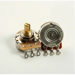 Ģitāras potenciometrs lineārs H82 TONE 24-16SL-A500K