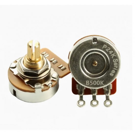 Guitar potentiometer logarithmic H83 VOLUME 24-16SL-B500K