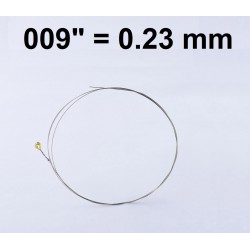 Single plain steel string for electric/ acoustic guitar PLS-009