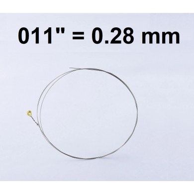 Akustiskās un elektriskās ģitāras stīga PLS-011