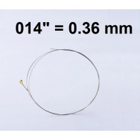Akustiskās un elektriskās ģitāras stīga Pyramid PLS-014 (0.36 mm) Vācija