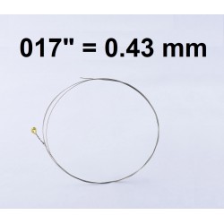 Akustiskās un elektriskās ģitāras stīga PLS-017