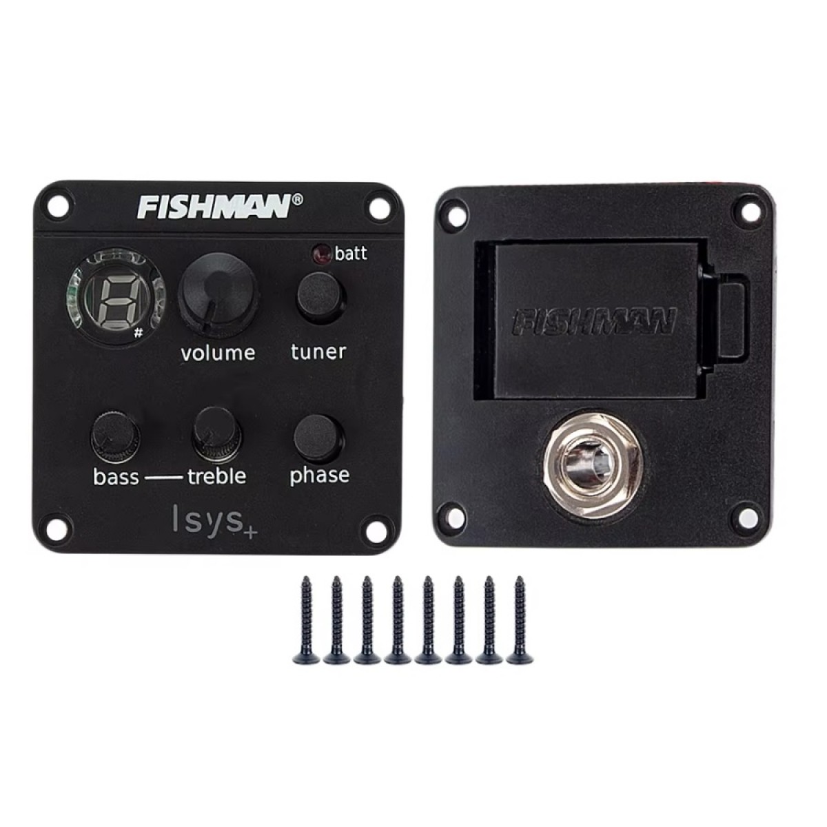 Elektronika EQ Fishman ISYS plus tembrobloks akustiskas ģitāras skaņas noņēmējs