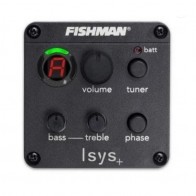 Elektronika EQ Fishman ISYS plus tembrobloks akustiskas ģitāras skaņas noņēmējs