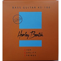 Bass ģitāras stīgas 45-100 flatwound H.Benton