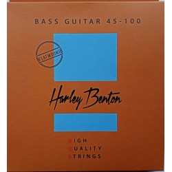 Bass ģitāras stīgas 45-100 flatwound H.Benton