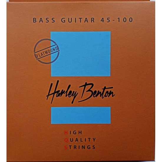 Set of strings for bass guitar 45-100 flatwound H.Benton
