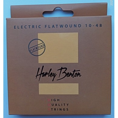 Set of strings for electric guitar 10-48 flatwound H.Benton