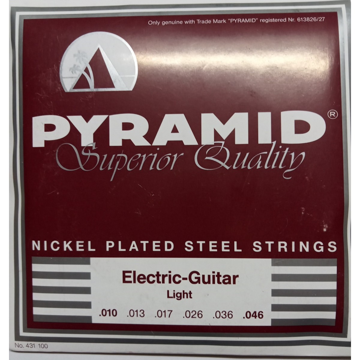 Elektriskās ģitāras stīgas Pyramid 10-46 Nickel plated steel (Vācija)