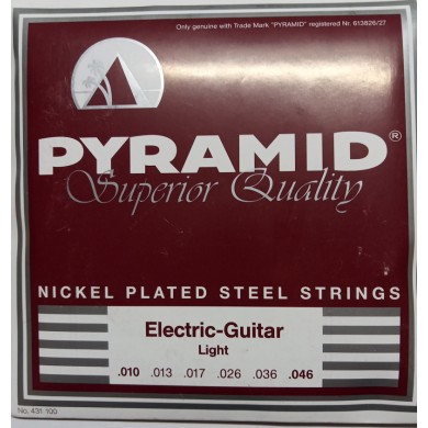 Set of strings for electric guitar Pyramid 10-46  Nickel plated steel