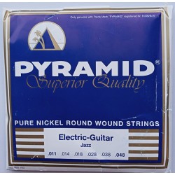 Set of strings for electric guitar Jazz Pyramid 11-48 Nickel round