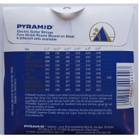 Elektriskās ģitāras stīgas Jazz Pyramid 10-52 Nickel round (Vācija)
