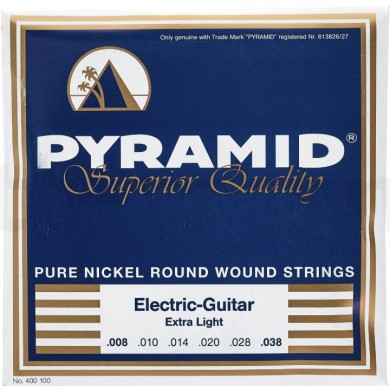 Set of strings for electric guitar Pyramid 08-38 Nickel round