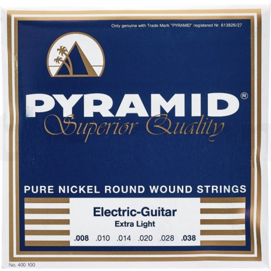 Set of strings for electric guitar Pyramid 08-38 Nickel round