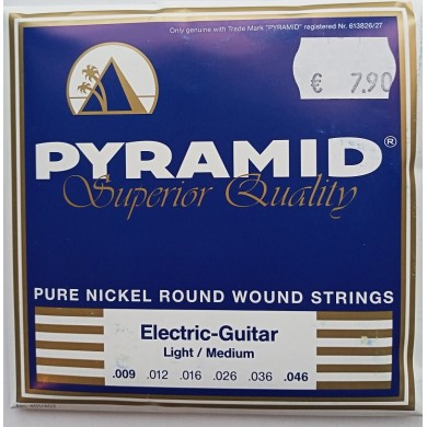 Set of strings for electric guitar Pyramid 09-46 Nickel round