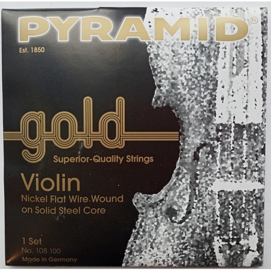 Set of violin strings Pyramid Gold (Vācija)