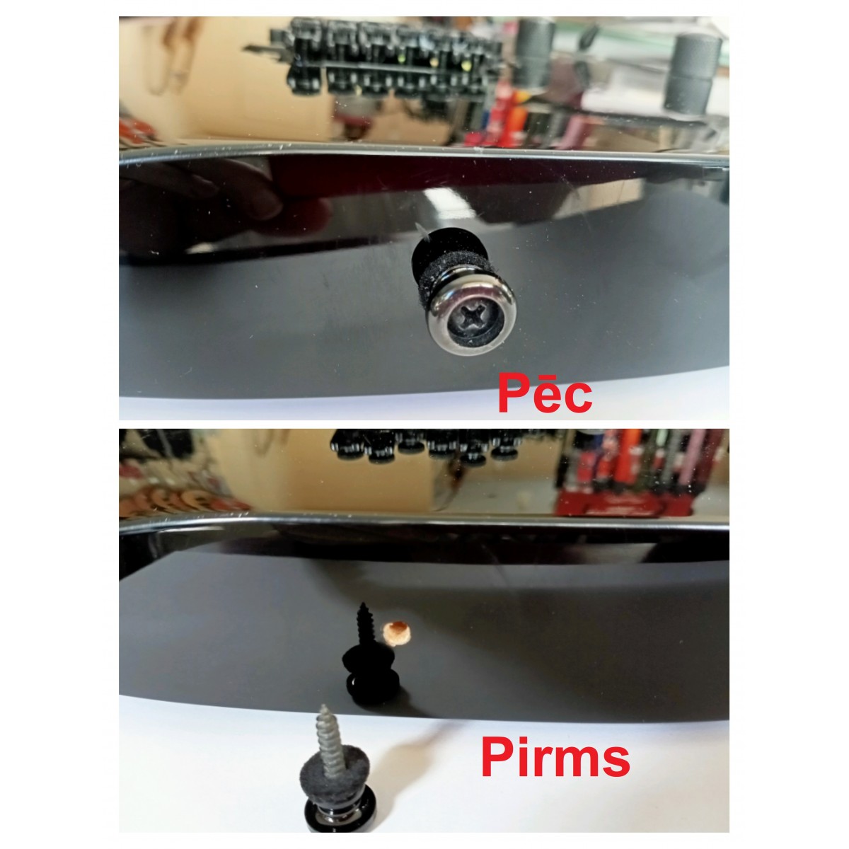 Ģitāras remonts End-pin