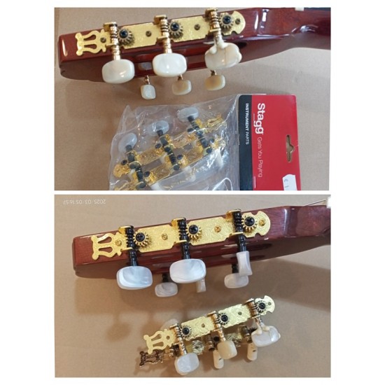 Guitar machine heads Pegs replacement