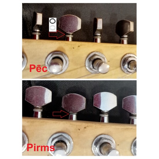 Machine heads Pegs repair