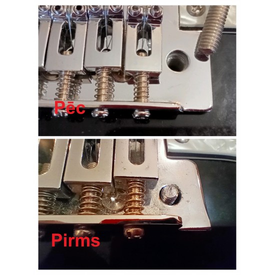 Guitar repair, Tremolo replacement