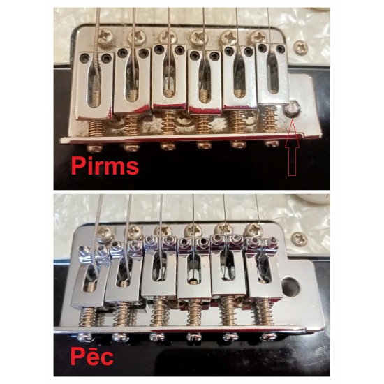 Guitar repair, Tremolo replacement