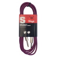 Ģitāras Instrumentu vads jack-jack 3m SGC3DL CPP Stagg